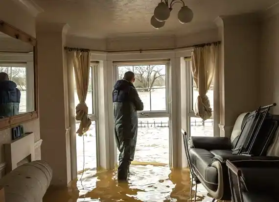 water damage restoration service Menan